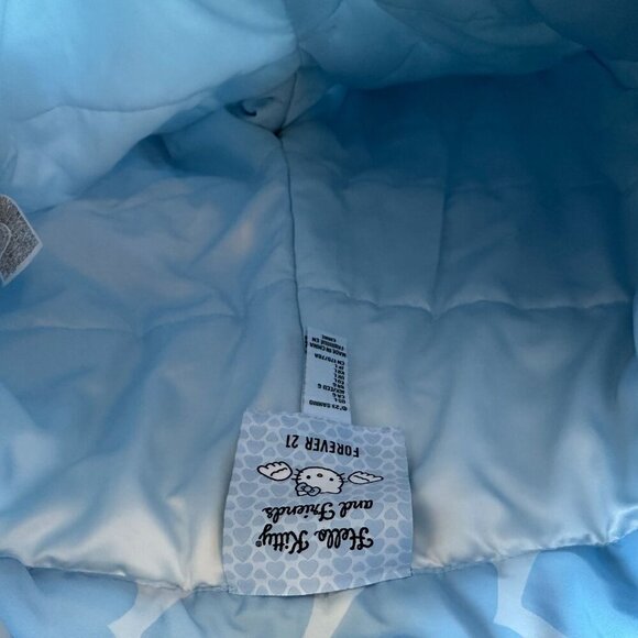 Hello Kitty and Friends x Forever 21 Blue Heart Snow Ski Pants Womens Large - Picture 11 of 12